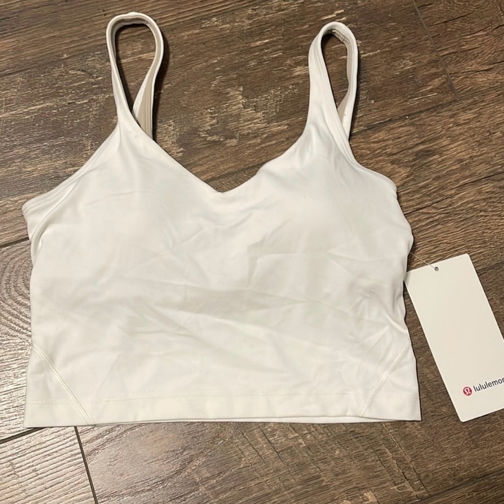 lululemon athletica White Tank Top